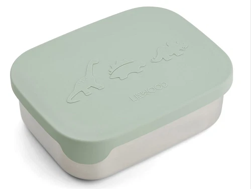 Liewood dino dusty mint madkasse Arthur